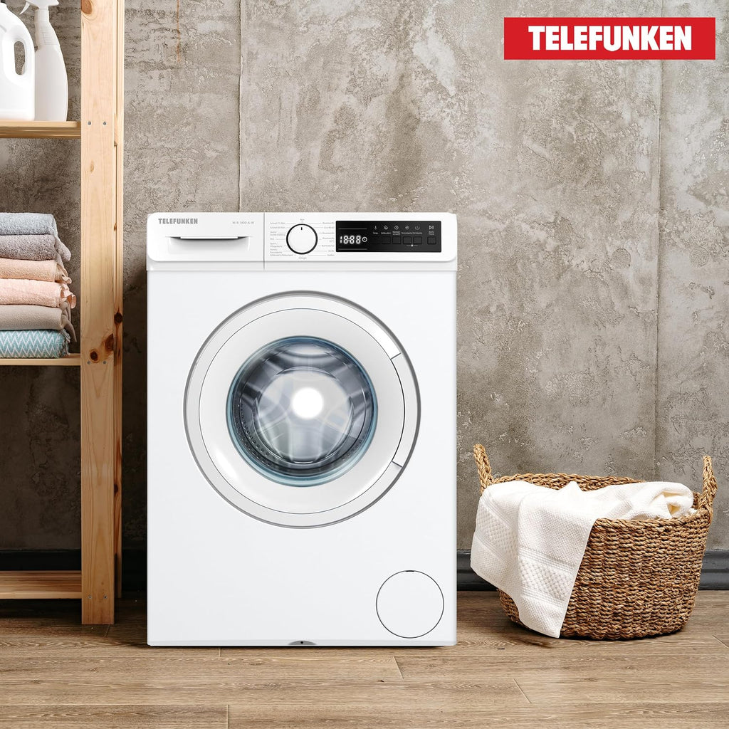 Telefunken W-8-1400-A-W Waschmaschine 8 kg