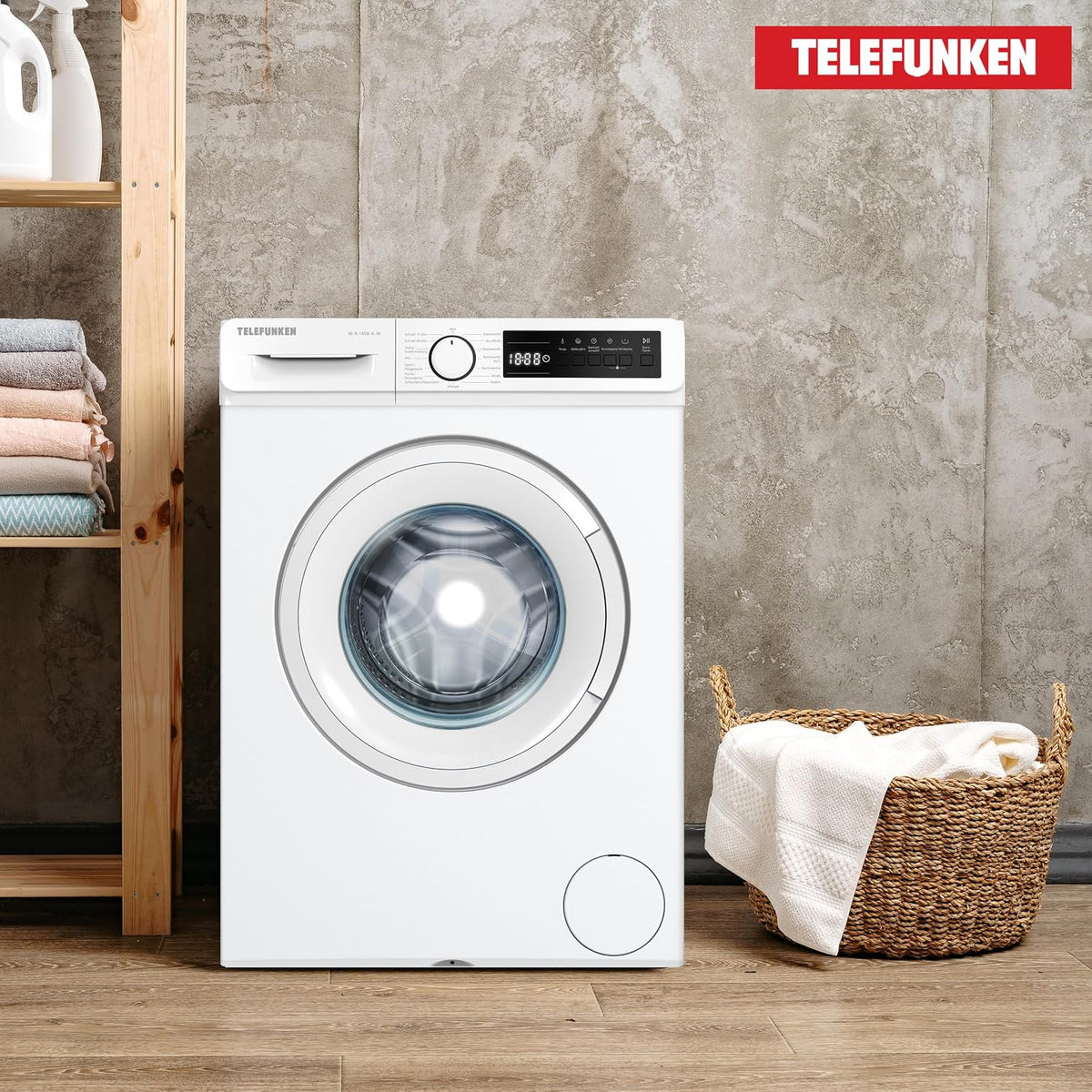 Telefunken W-8-1400-A-W Waschmaschine 8 kg