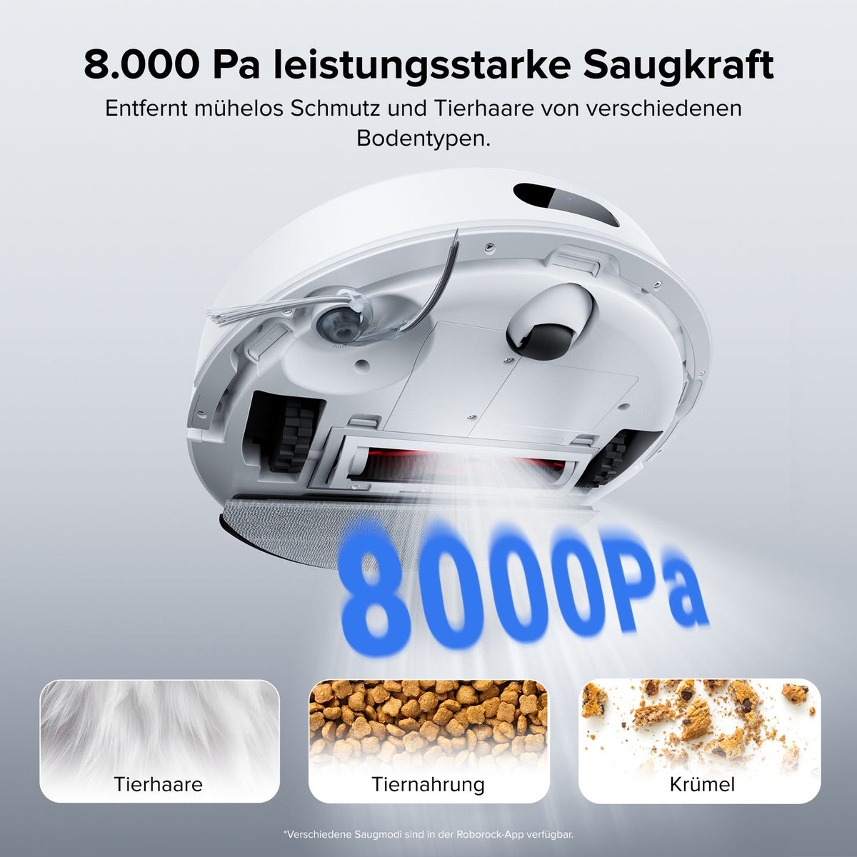 Roborock Q7 L5 Saug- und Wischroboter Schwarz