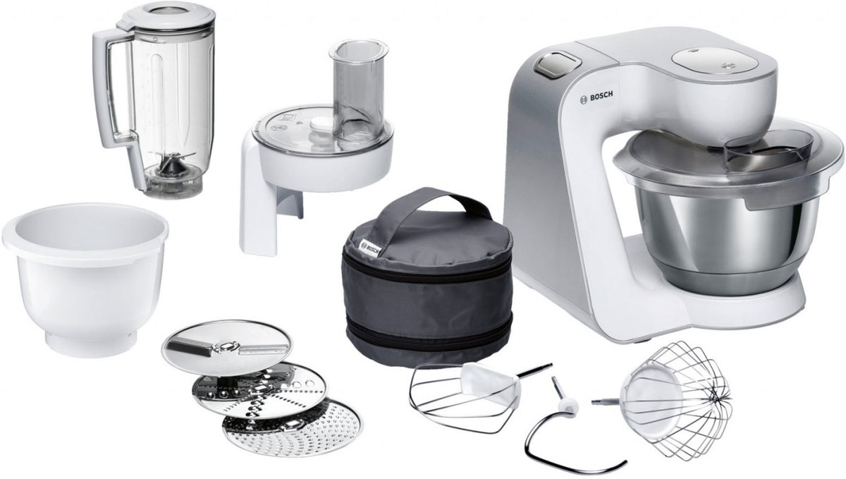 Bosch MUM58234 Küchenmaschine Serie 4 1000 W 3,9 l weiß