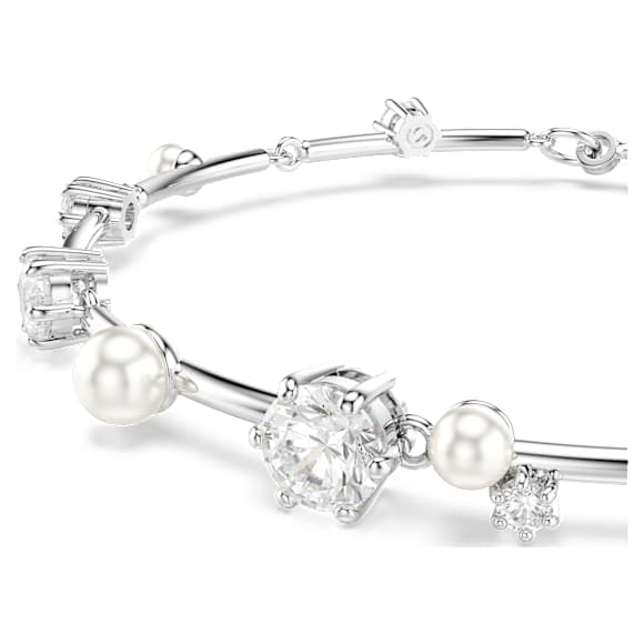 Swarovski Constella Armband – Kristallperle, weiß, rhodiniert – 5707511_png_var1