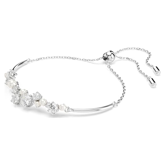 Swarovski Constella Armreif – Kristallperle, weiß, rhodiniert – 5705618_png_var1