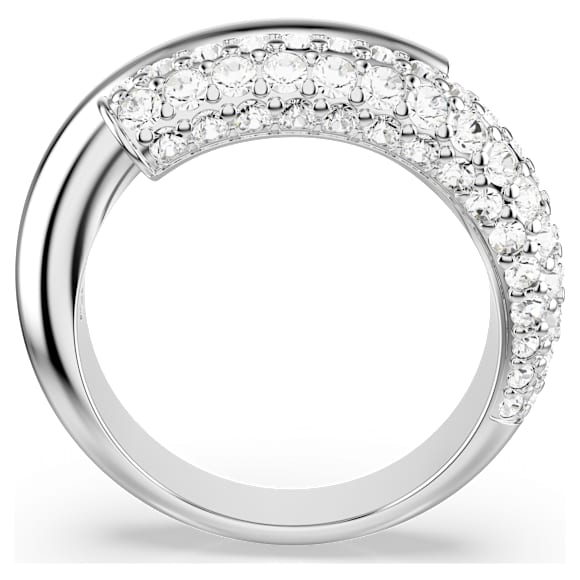 Swarovski Dextera Ring Weiß, Rhodiniert – 5695934_png_var3
