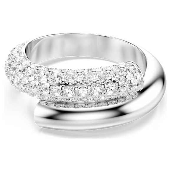 Swarovski Dextera Ring Weiß, Rhodiniert – 5695934_png