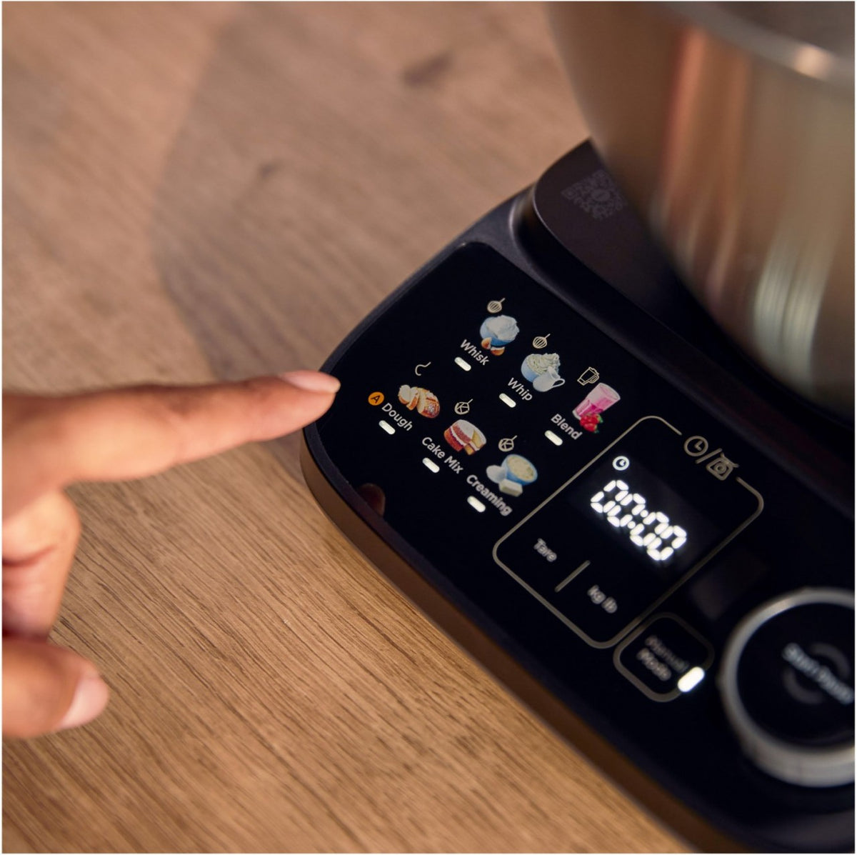 Kenwood KHC40.080BK SmartTouch Küchenmaschine mit Waage 4,3 l schwarz