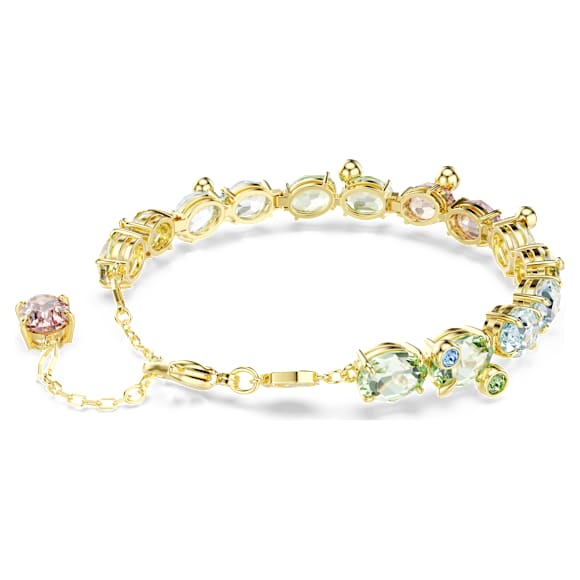 Swarovski Gema Armband – mehrfarbig, 18K goldbeschichtet – 5705808_png_var3