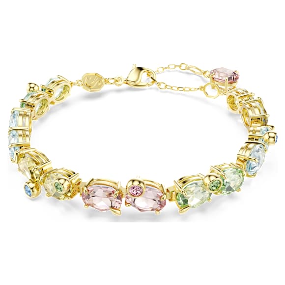 Swarovski Gema Armband – mehrfarbig, 18K goldbeschichtet – 5705808_png