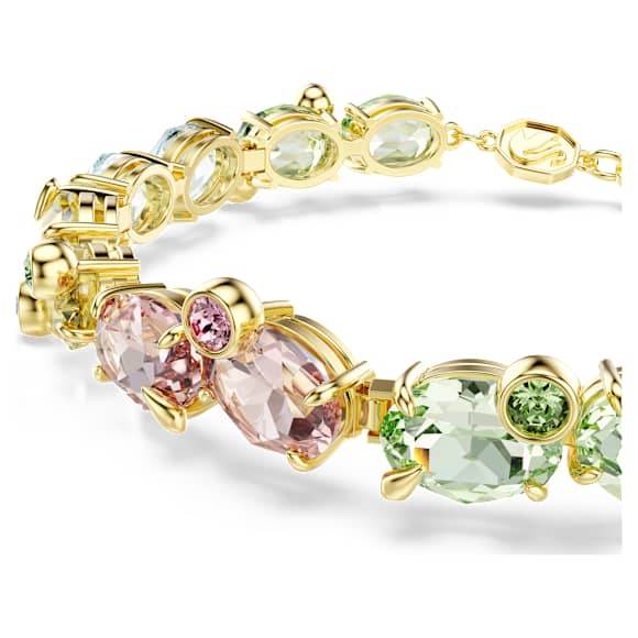 Swarovski Gema Armband – mehrfarbig, 18K goldbeschichtet – 5705808_png_var1