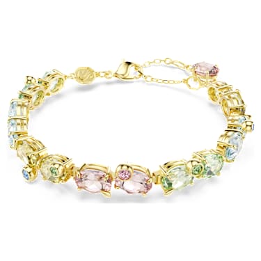 Swarovski Gema Armband – mehrfarbig, 18K goldbeschichtet – 5705808_01
