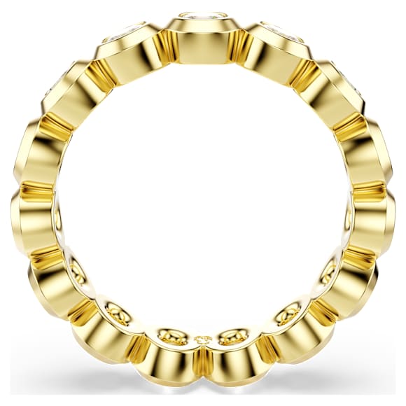 Swarovski Imber Ring Rundschliff, Weiß, 18K Goldbeschichtet – 5714309_png_var2
