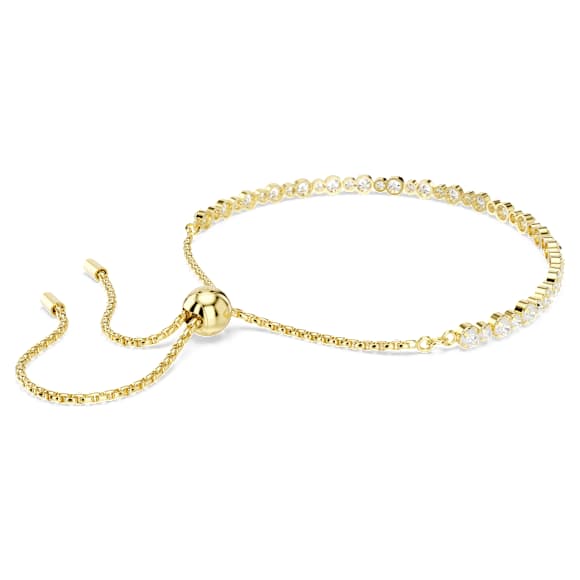 Swarovski Matrix Armband – weiß, goldbeschichtet – 5730709_png_var3