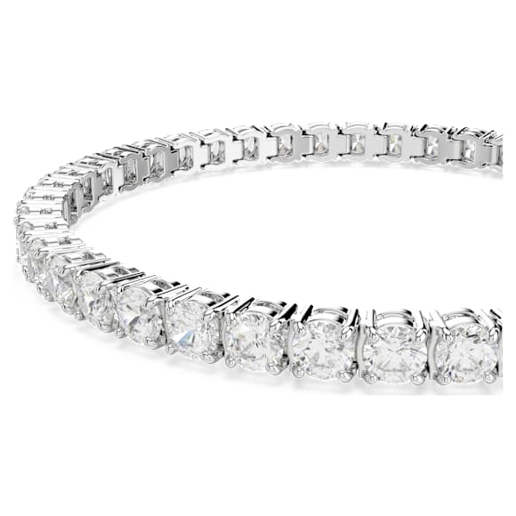 Swarovski Matrix Tennis Armband – weiß, rhodiniert – 5724480_png_var1