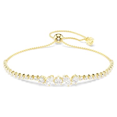 Swarovski Mesmera Armband – weiß, 18K goldbeschichtet – 5747939 – 5747939_01