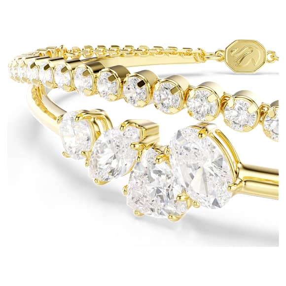 Swarovski Mesmera Armband – weiß, 18K goldbeschichtet – 5747953 – 5747953_png_var1
