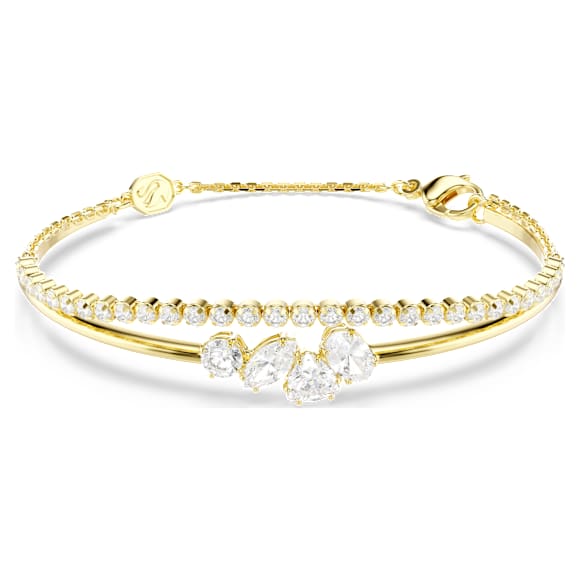 Swarovski Mesmera Armband – weiß, 18K goldbeschichtet – 5747953 – 5747953_png