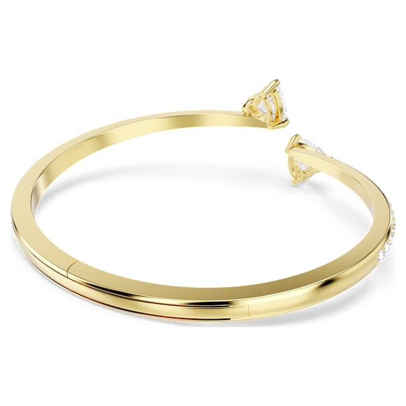Swarovski Mesmera Armreif – Herz, weiß, 18K goldbeschichtet – 5733474_png_var3