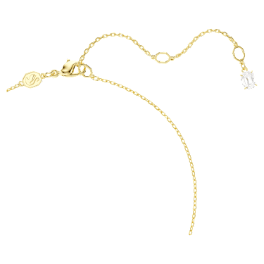 Mesmera Halskette Herz, Wei�, 18K Goldbeschichtet – 5733475_png_var3