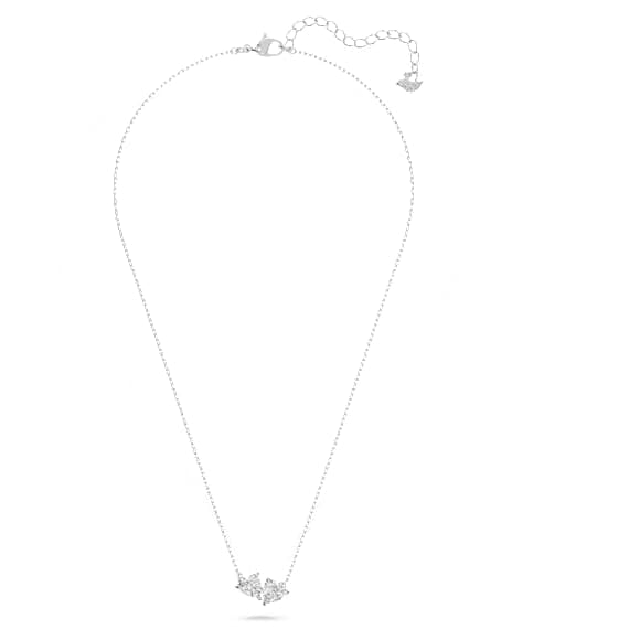 Swarovski Mesmera Halskette – Herz, weiß, rhodiniert – 5517117_png_var1