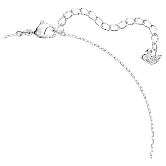 Swarovski Mesmera Halskette – Herz, weiß, rhodiniert – 5517117_png_var2