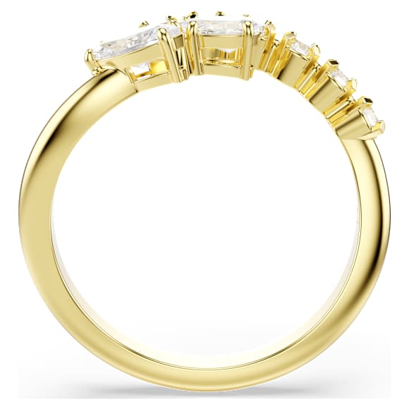 Swarovski Mesmera offener Ring – weiß, goldbeschichtet – 5747969_png_var2
