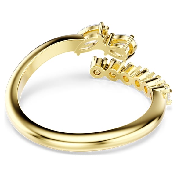 Swarovski Mesmera offener Ring – weiß, goldbeschichtet – 5747969_png_var3