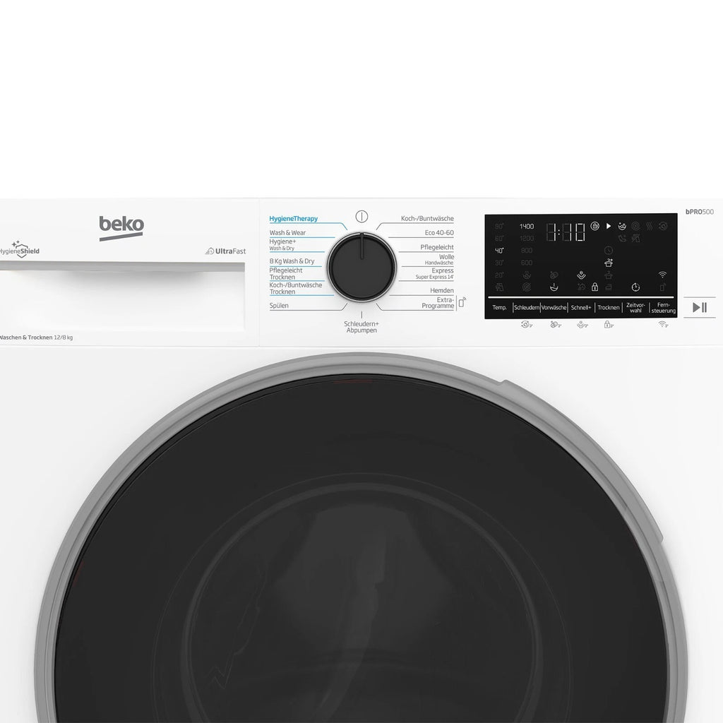 Beko B3DFT512447W Waschtrockner 12/8kg – Produktbild 6