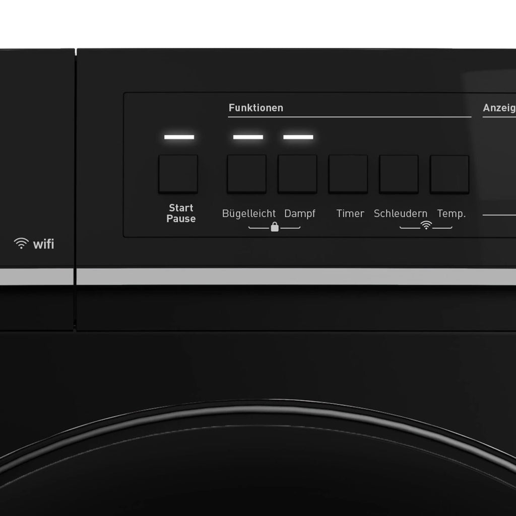 Sharp ES-PRO014BA-DE Waschmaschine 10kg Schwarz – Produktbild 5