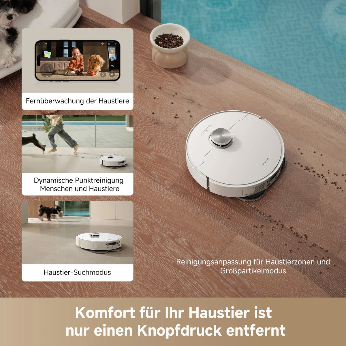 Dreame L40 Ultra AE White Saugroboter – Produktbild 9