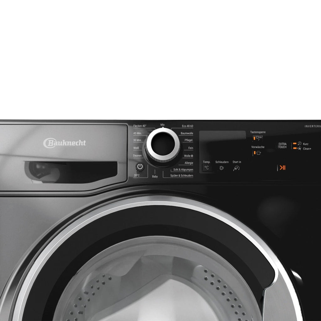 Bauknecht W9 S6300 A Waschmaschine 9kg Schwarz – Produktbild 4