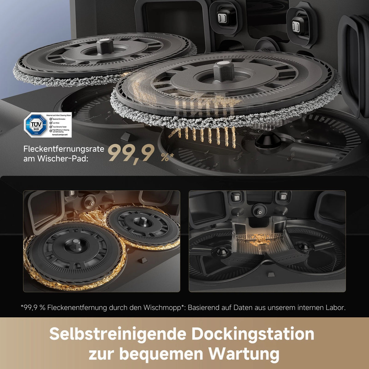 Dreame L40s Pro Ultra Saugroboter Schwarz – Produktbild 6