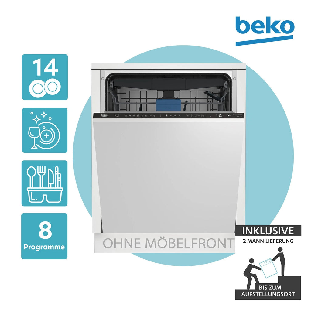 Beko BDIN38450 Geschirrspüler 14 Maßgedecke – Produktbild 1
