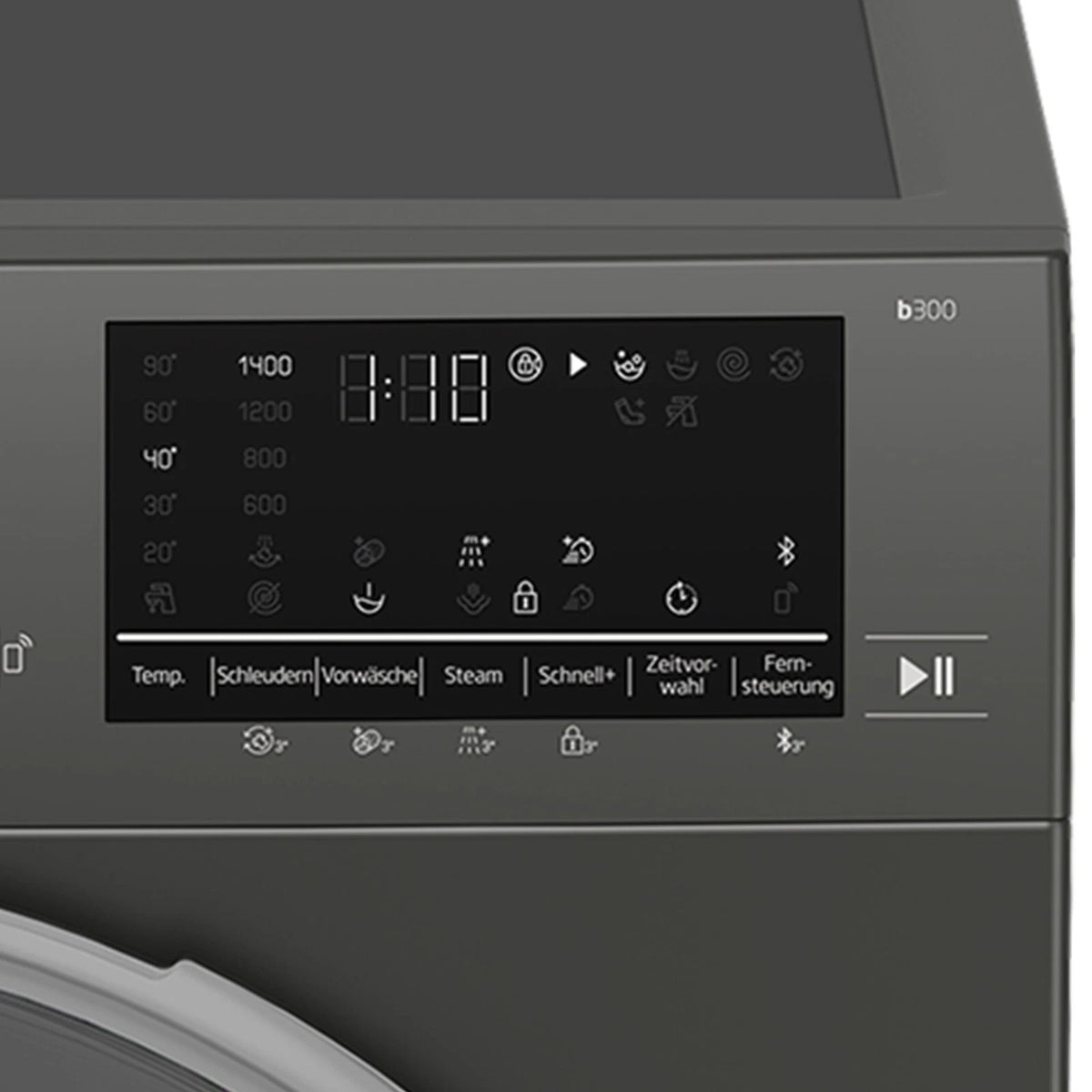 Beko B3WFT59415M Waschmaschine 9kg – Produktbild 5