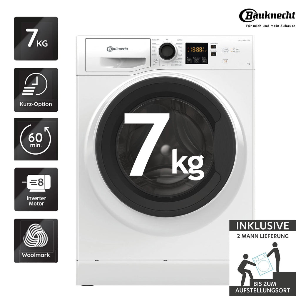 Bauknecht WM BK 7A2JGS Waschmaschine 7kg – Produktbild 1