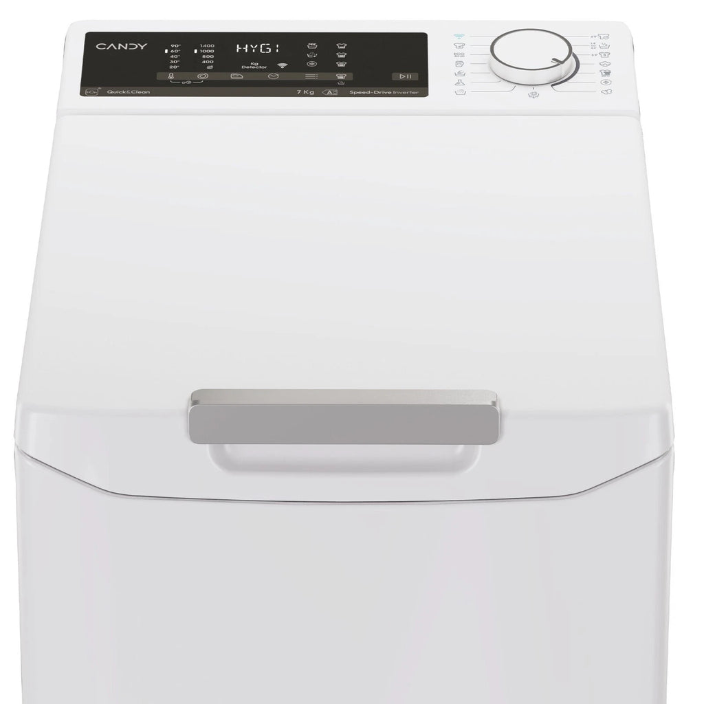 Candy TCA474TM5-S Waschmaschine Toplader 7kg – Produktbild 5