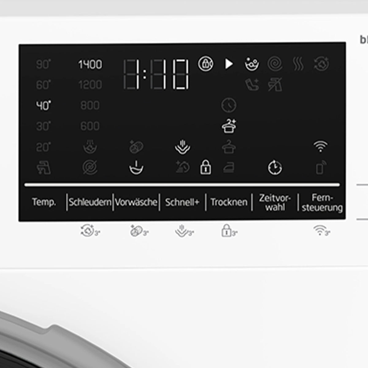 Beko B3DFT512447W Waschtrockner 12/8kg – Produktbild 9