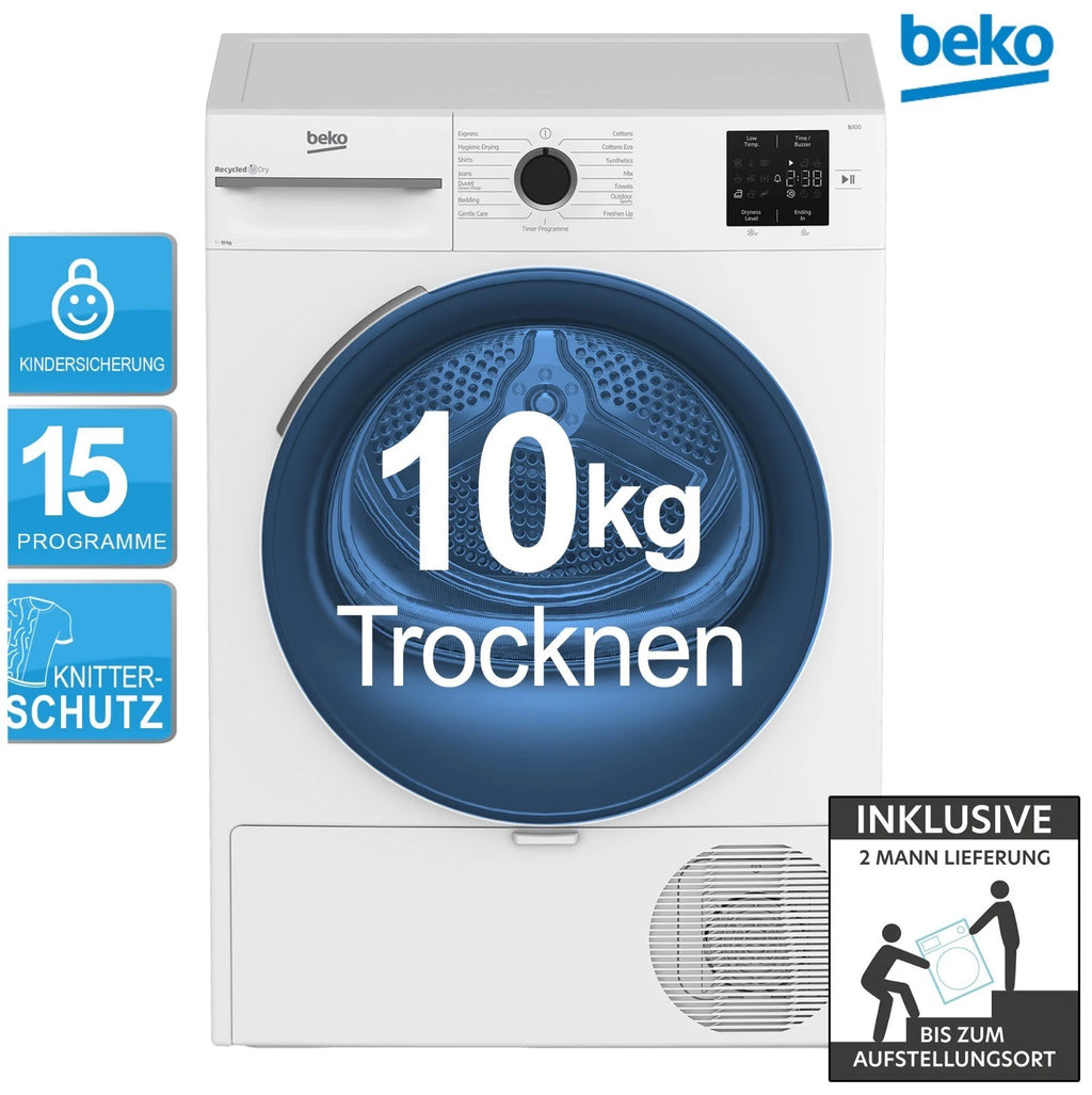 Beko BM3T30210W1 Wärmepumpentrockner – Produktbild 1