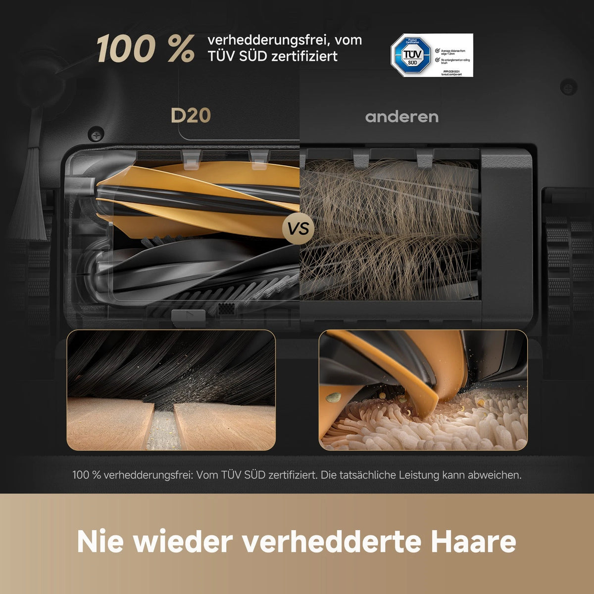 Dreame D20 Saugroboter mit Wischfunktion – Produktbild 3