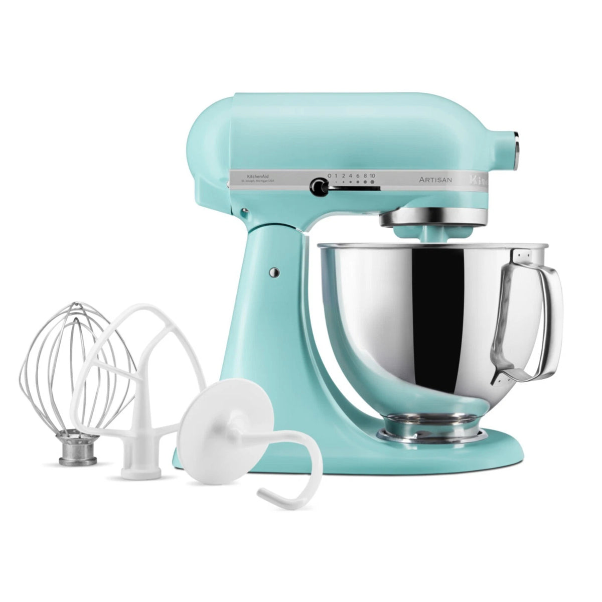 KitchenAid 5KSM125EMI Küchenmaschine 4,8 l Mineral Water – Produktbild 5