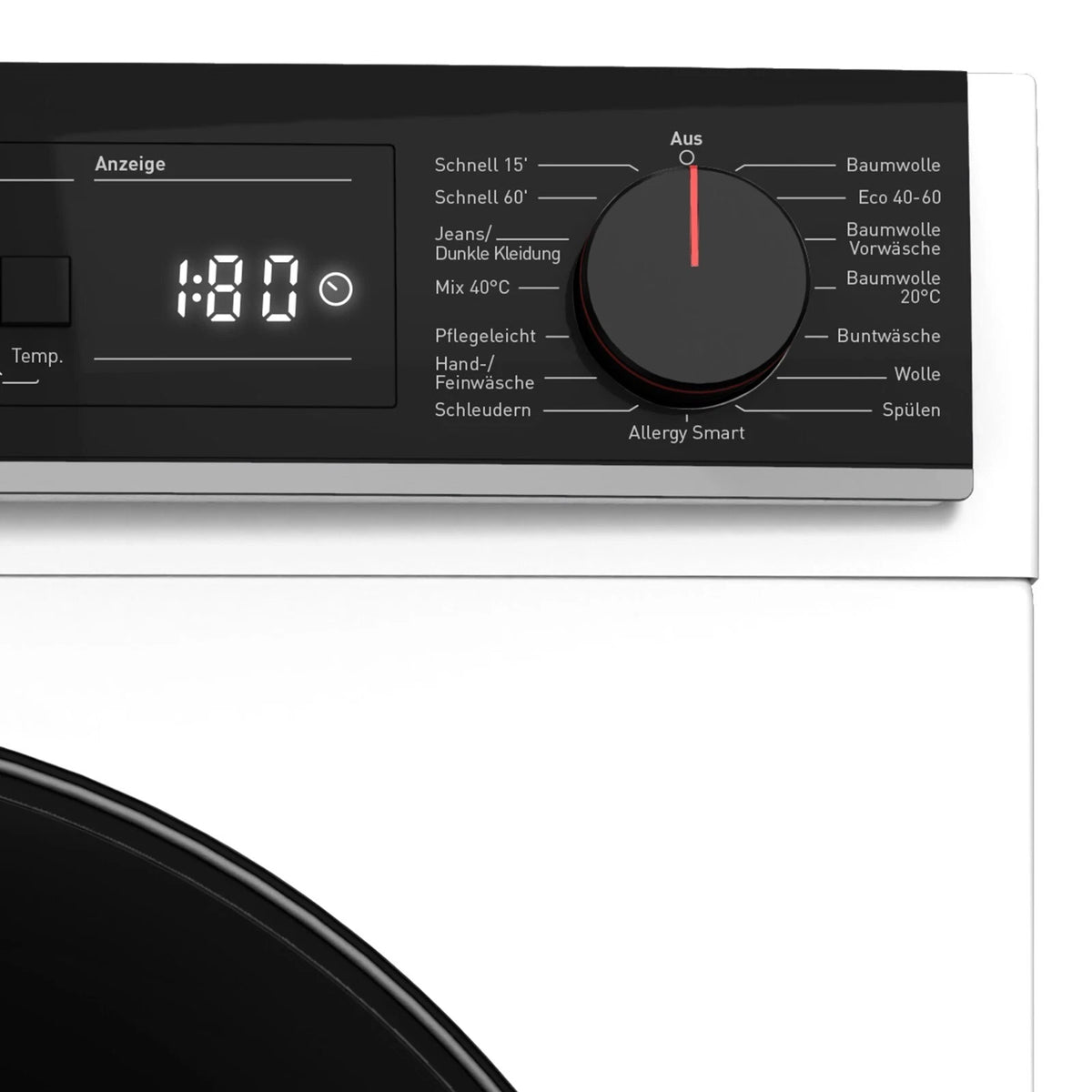 Sharp ES-PRO814WA-DE Waschmaschine 8kg Weiß – Produktbild 6