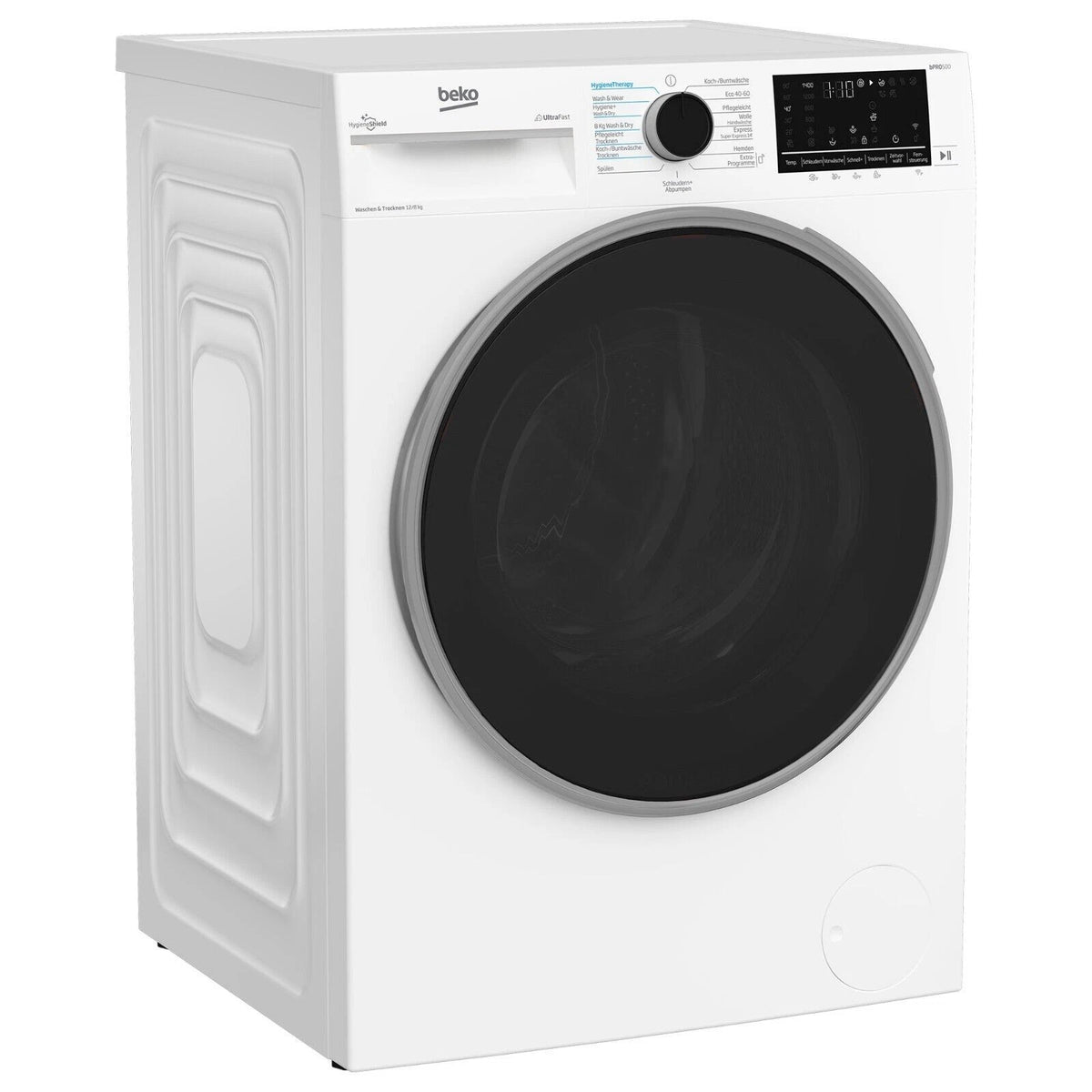 Beko B3DFT512447W Waschtrockner 12/8kg – Produktbild 3