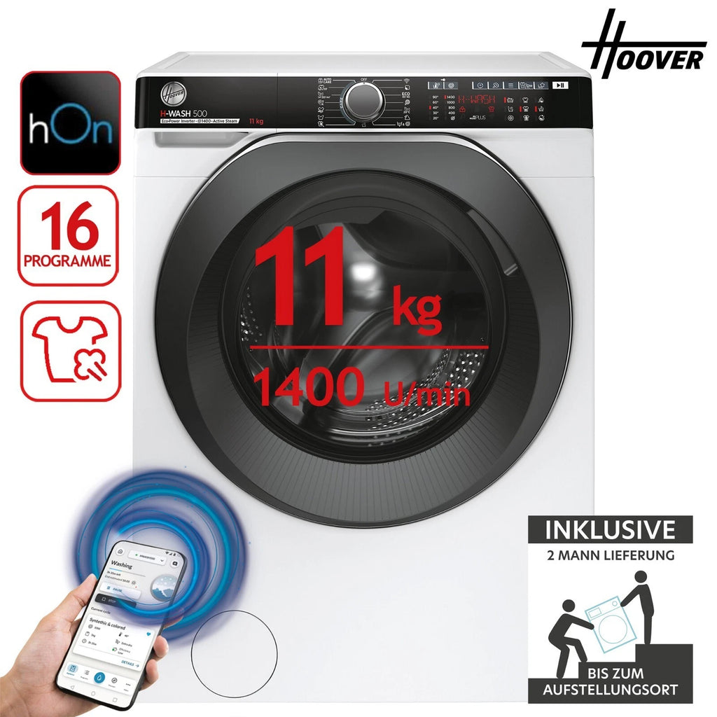 Hoover HWP 411AMBC/1-S Waschmaschine 11kg – Produktbild 1