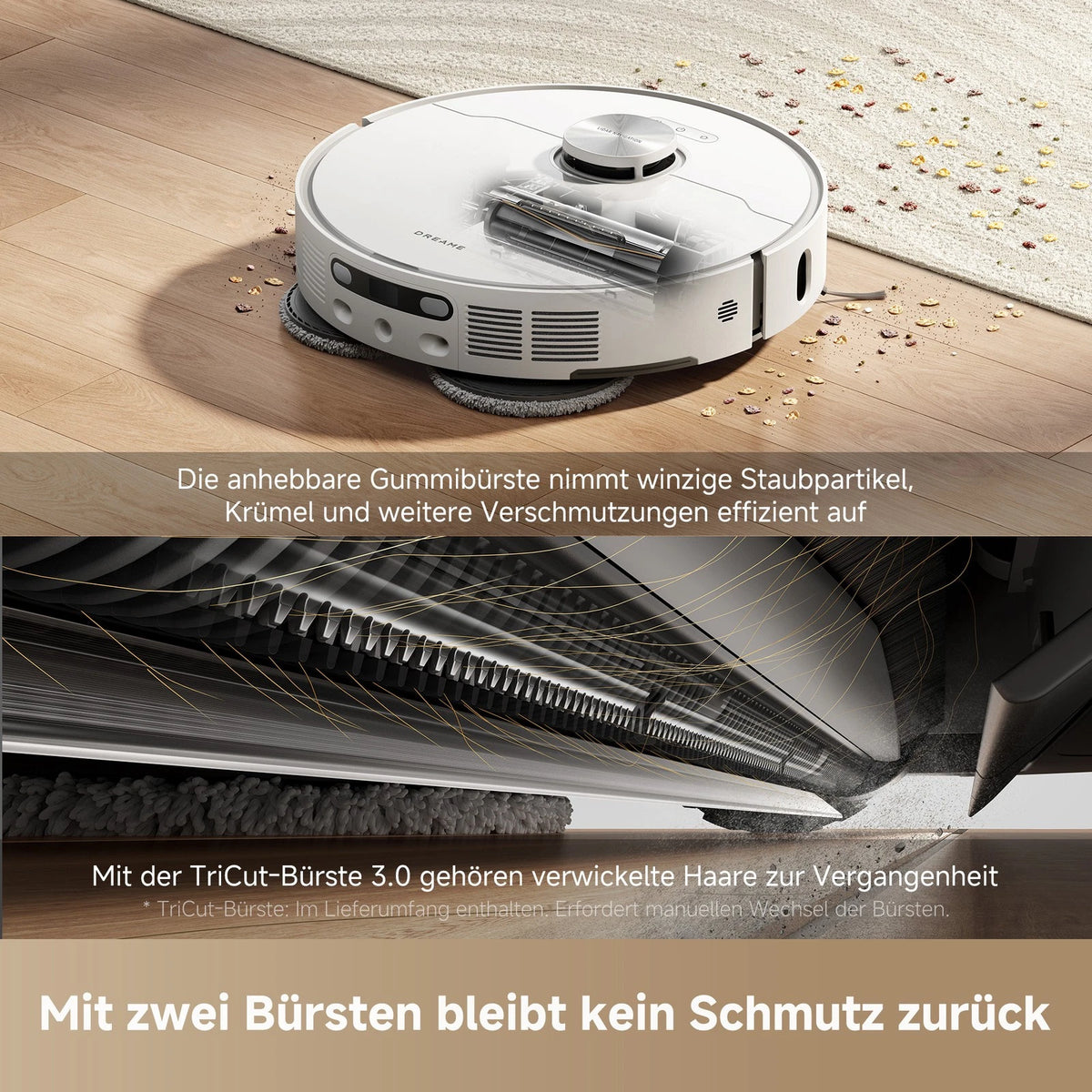 Dreame L40 Ultra AE White Saugroboter – Produktbild 3