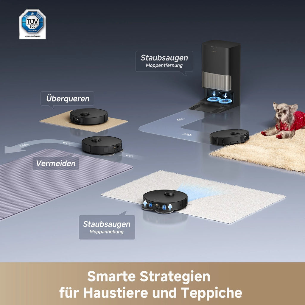 Dreame L40s Pro Ultra Saugroboter Schwarz – Produktbild 3