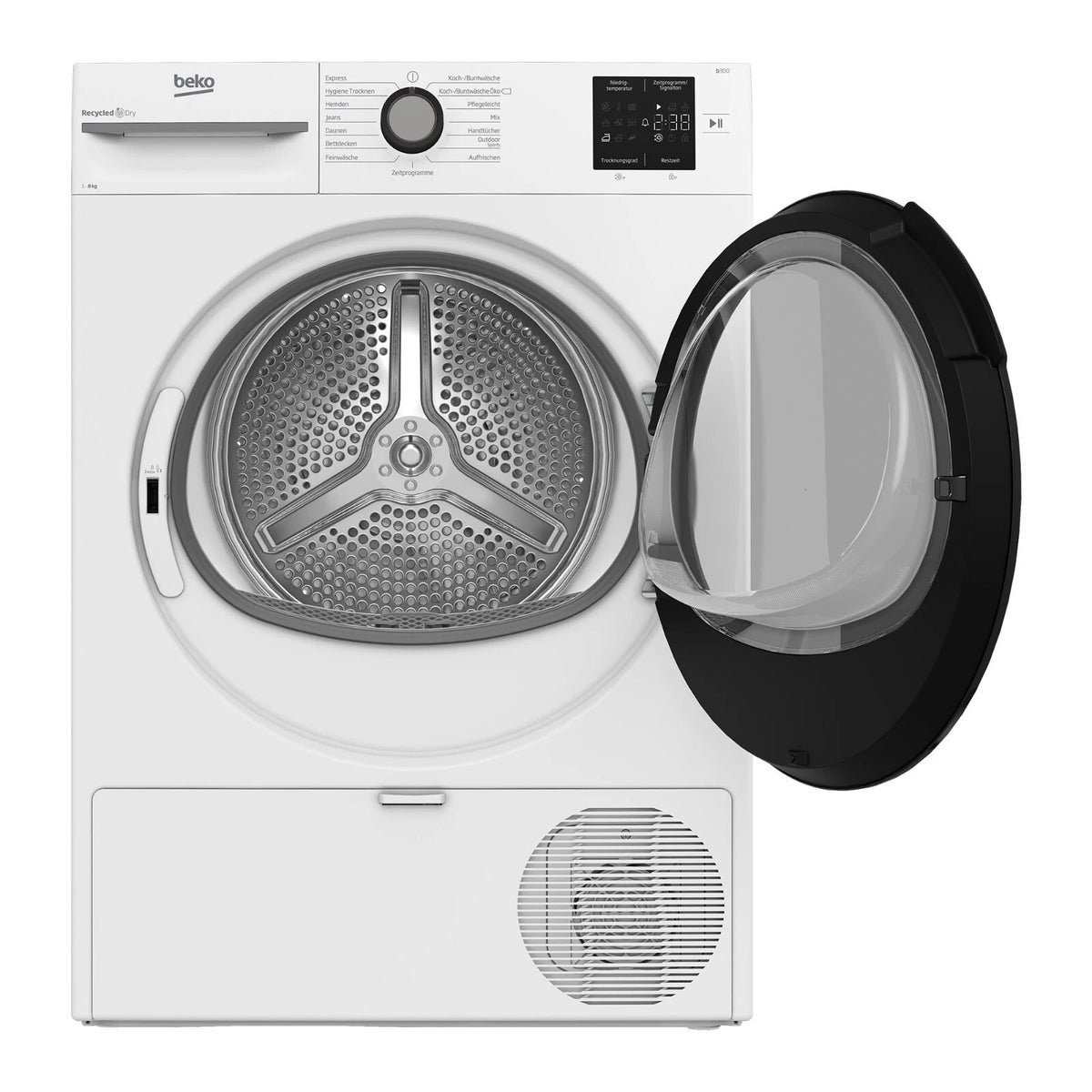 Beko BM3T38220X Wäschetrockner 8kg – Produktbild 4