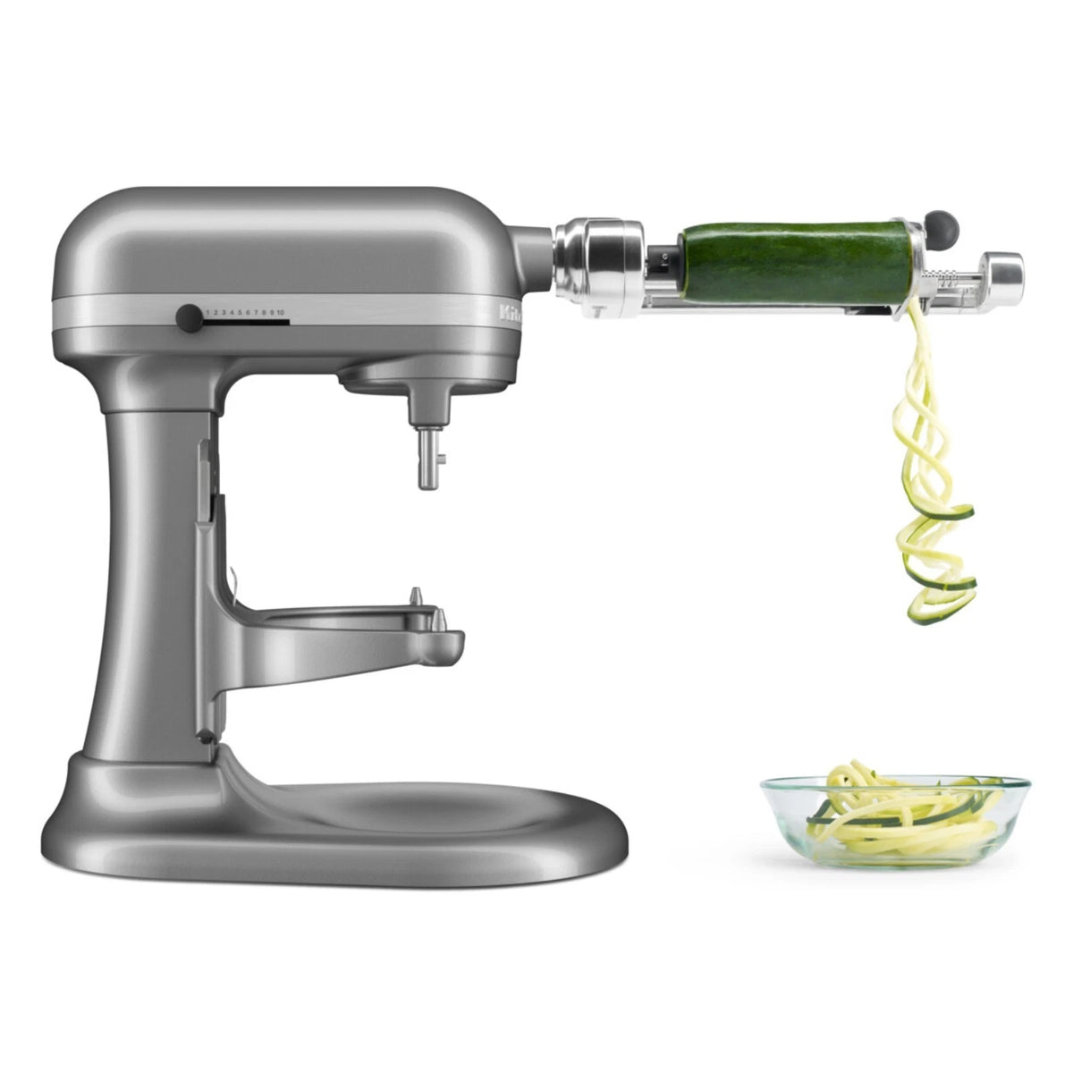 KitchenAid 5KSM55SXXECU Küchenmaschine 5,2 l Kontur Silber – Produktbild 9