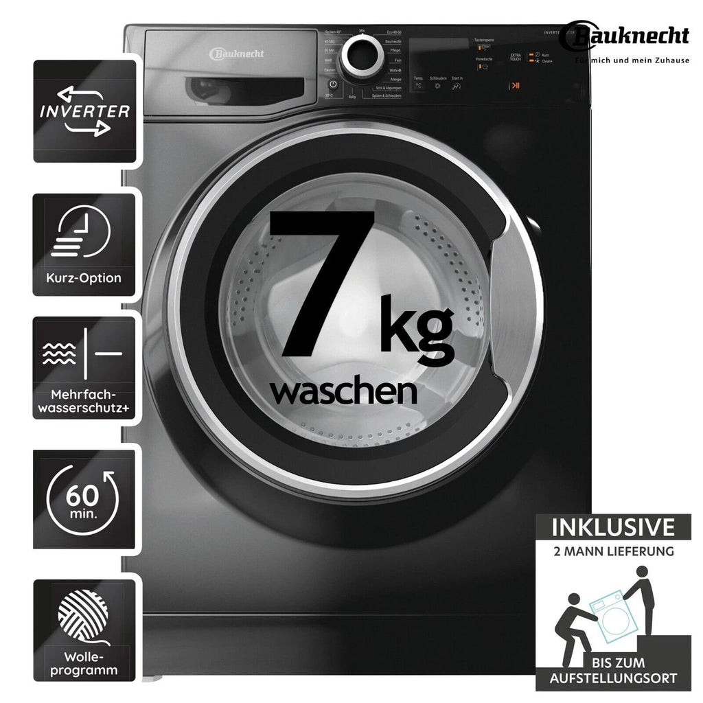 Bauknecht W7 S6300 A Waschmaschine 7kg – Produktbild 1