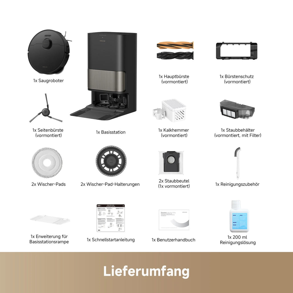 Dreame L40s Pro Ultra Saugroboter Schwarz – Produktbild 9