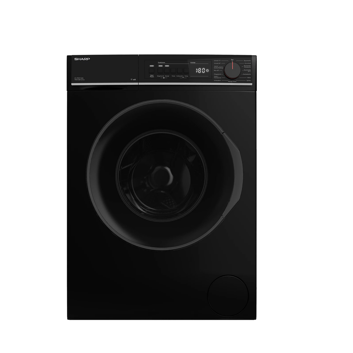Sharp ES-PRO714BA-DE Waschmaschine 7kg – Produktbild 2