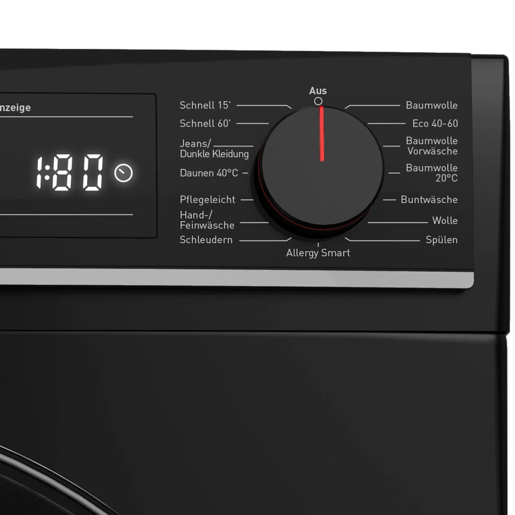 Sharp ES-PRO014BA-DE Waschmaschine 10kg Schwarz – Produktbild 6