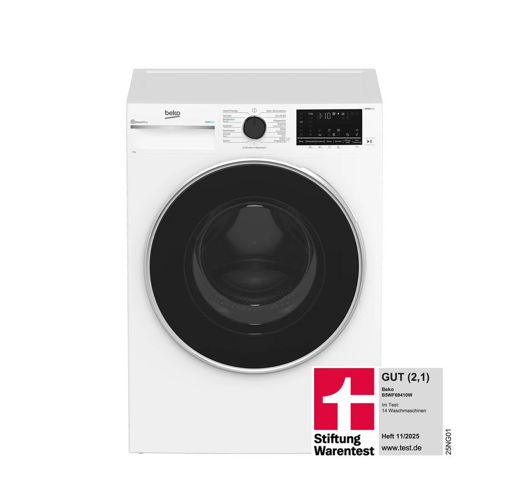 Beko B5WF69410W Waschmaschine 9kg – Produktbild 2